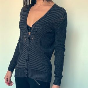 abound V-neck cardigan sweater